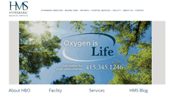 Desktop Screenshot of hyperbaricmedicalservices.com